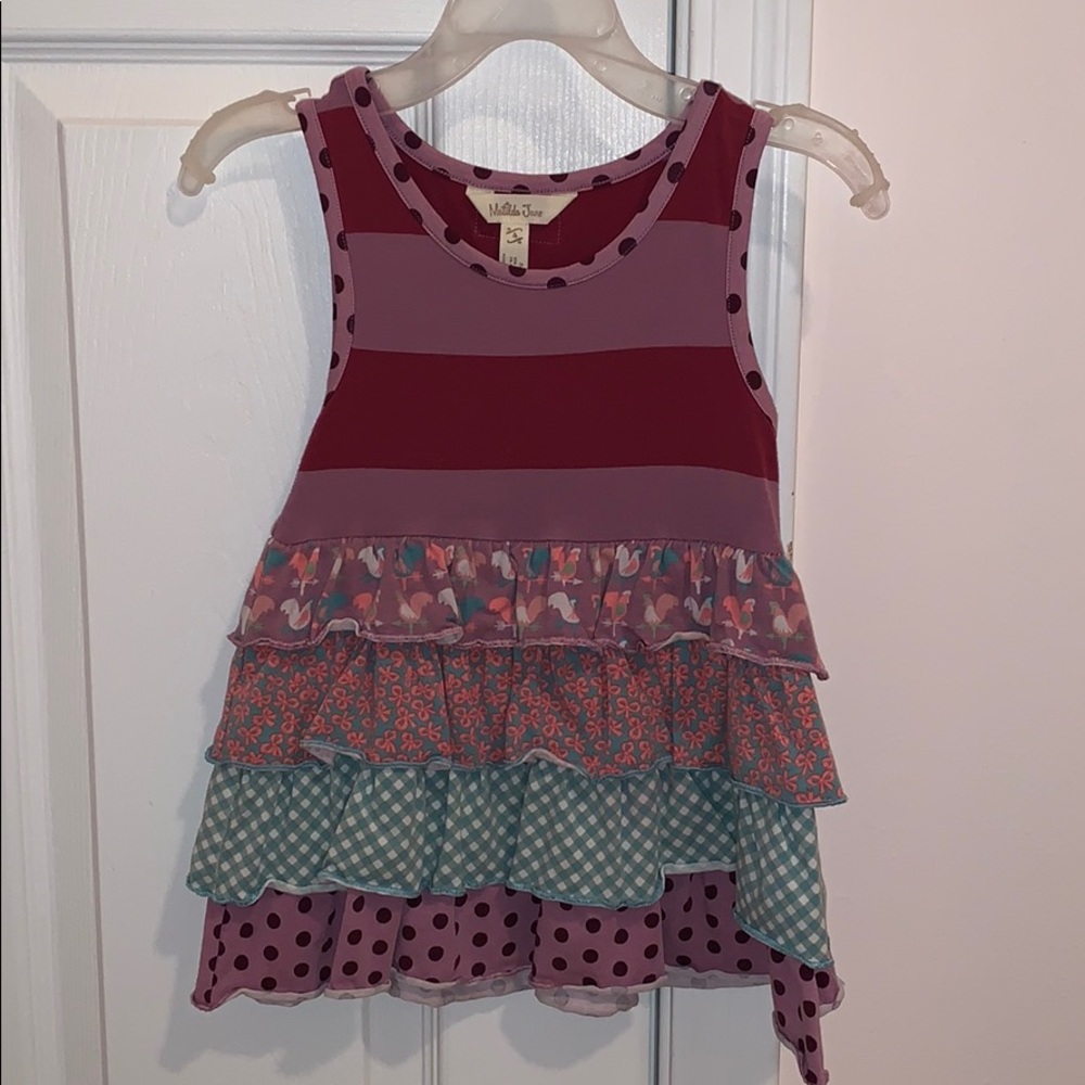 Matilda Jane ruffle tank